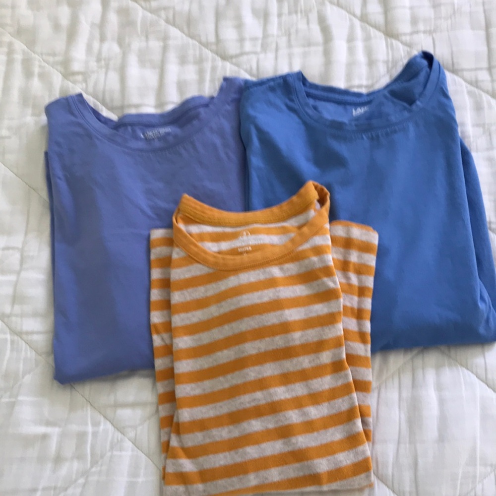 Land’s End 3 tops size medium tees